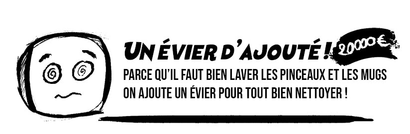Un évier d'ajouté !