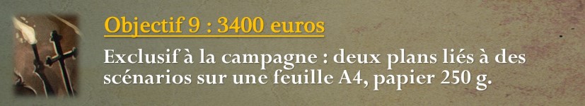 Ajout de deux plans imprimés en A4 exclusif à la campagne