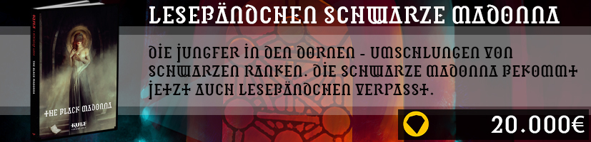 Die schwarze Madonna bekommt ein Lesebändchen