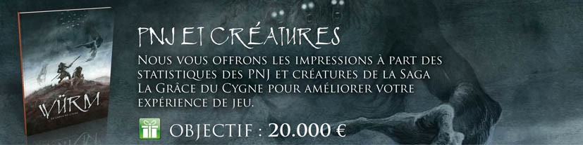 PNJ et créatures Saga 1