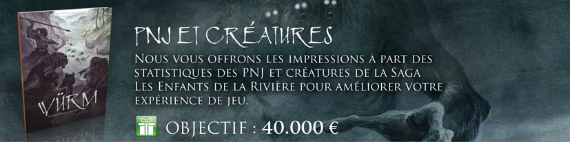 PNJ et créatures Saga 3