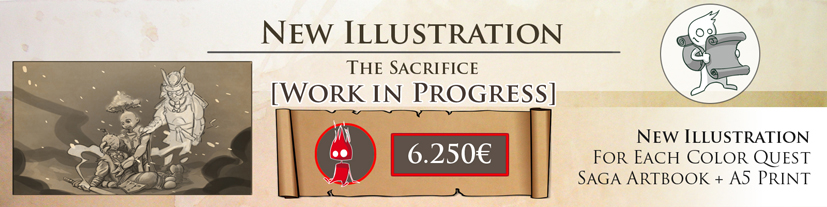 New Illustation : The Sacrifice