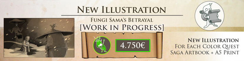 New Illustation : Fungi Sama's Betrayal