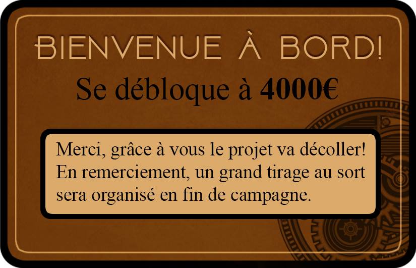 Bienvenue à bord !