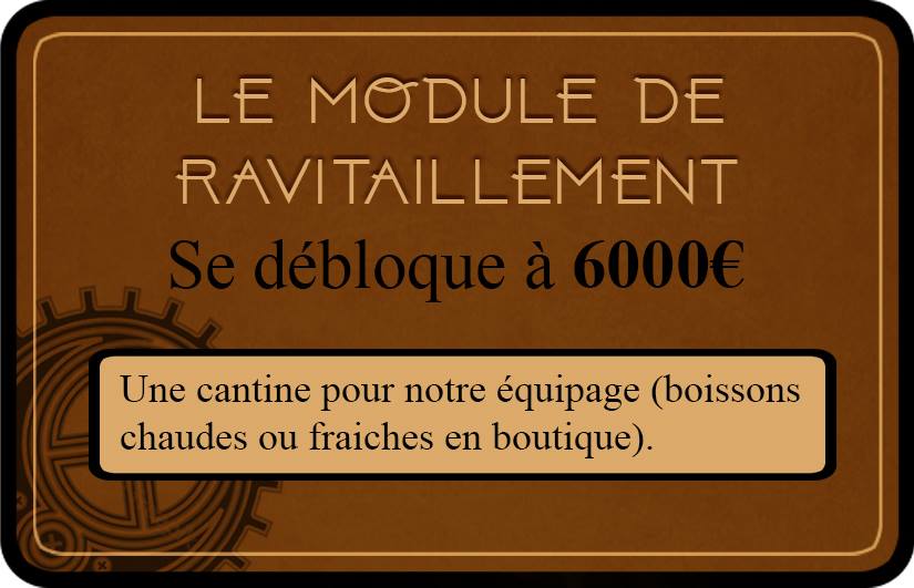 Le module de ravitaillement