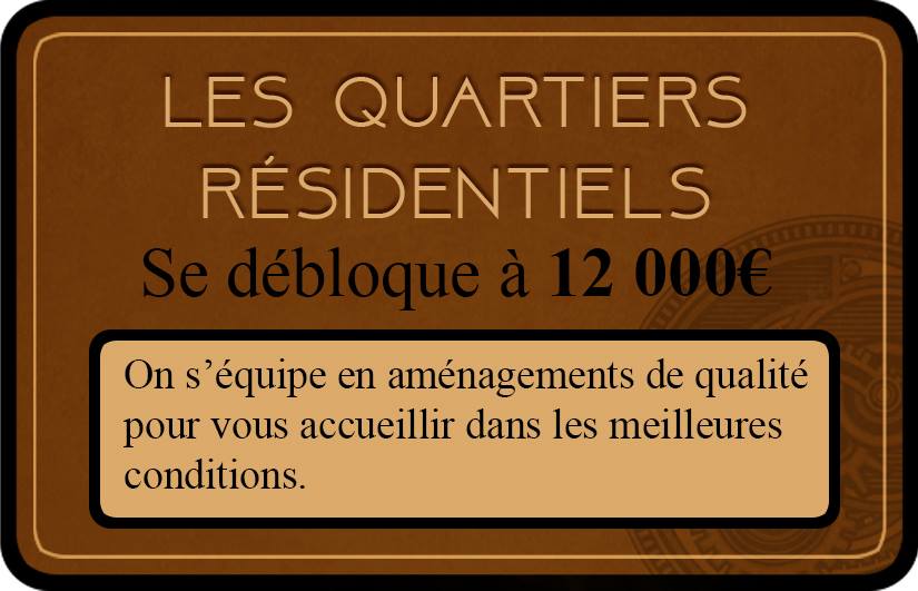 Les quartiers résidentiels