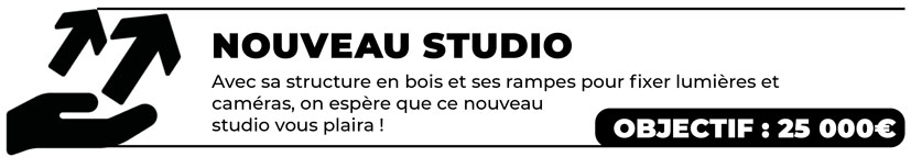 2.5/ Tech 1 : nouveau studio