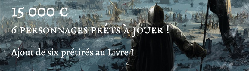 Six personnages prétirés