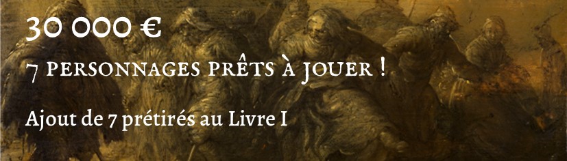 Sept personnages prétirés