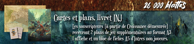 Plans, une affiche et des feuilles INJ supplémentaires