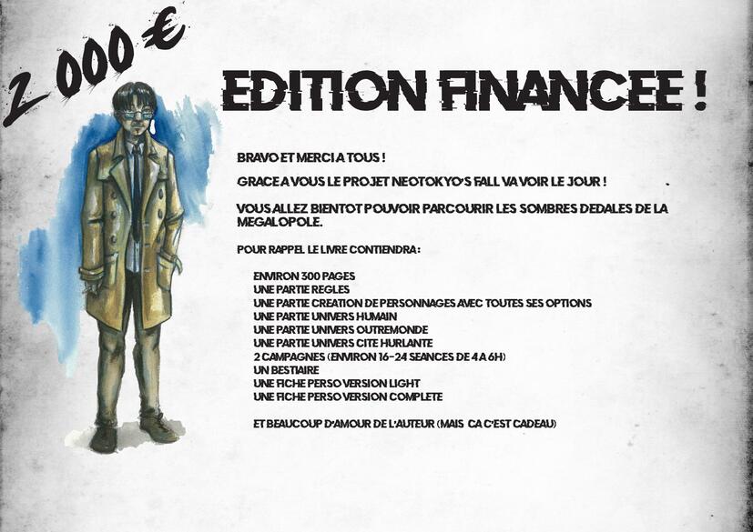 édition financée !!!