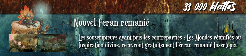 L'écran remanié offert - Contreparties : Les mondes réunifiés et Inspiration divine