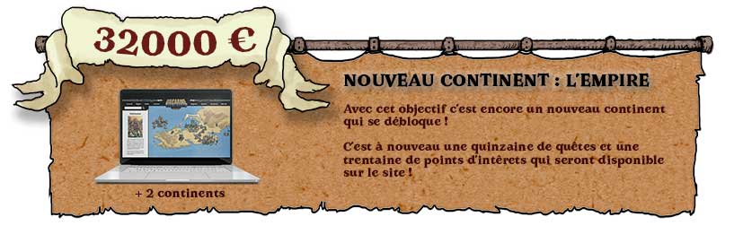 Palier 5 - Nouvelle région disponible sur le site : Le Berceau !