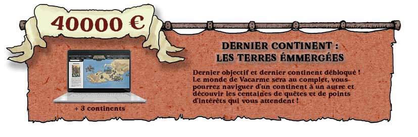 Palier 6 - Nouvelle région disponible sur le site : Le Morceau !