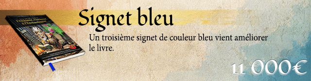 Signet bleu