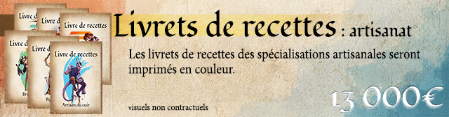 6 livrets pour les artisans