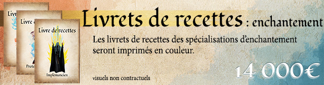 3 livrets pour les enchanteurs