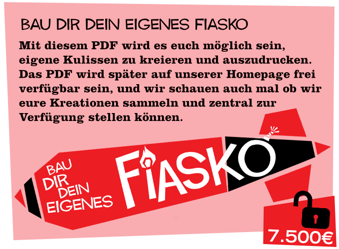 Bau dir dein eigenes Fiasko