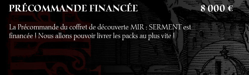 Précommande Financée