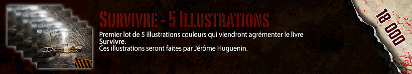 Survivre - 5 Illustrations