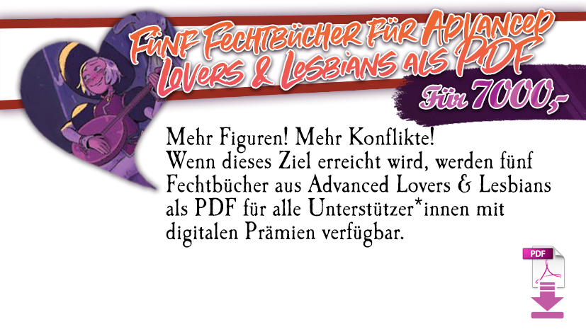Fünf Fechtbücher für Advanced Lovers & Lesbians als PDF