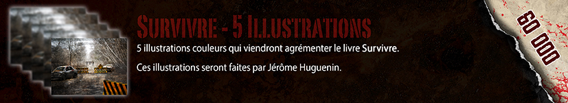 Survivre - 5 Illustrations