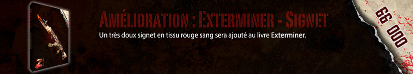 Exterminer - Signet en tissu