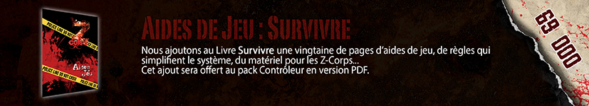 Survivre : Aides de jeu