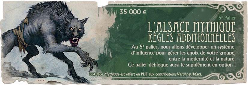 5e palier - L'Alsace Mythique - Règles additionnelles