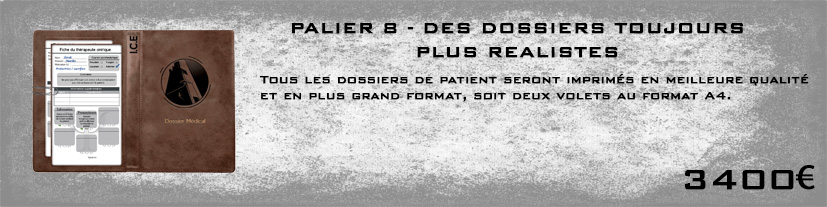 Fiches de patients plus réaliste