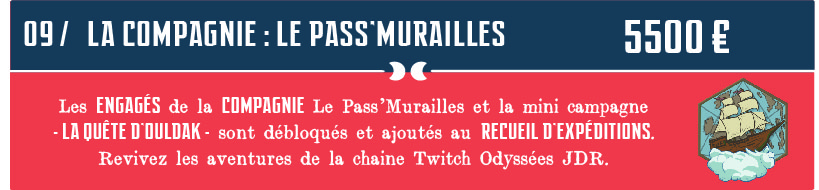 Palier 9 : Campagne Ouldak avec OJDR