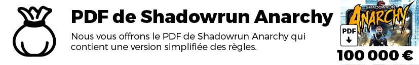 10/PDF de Shadowrun Anarchy !