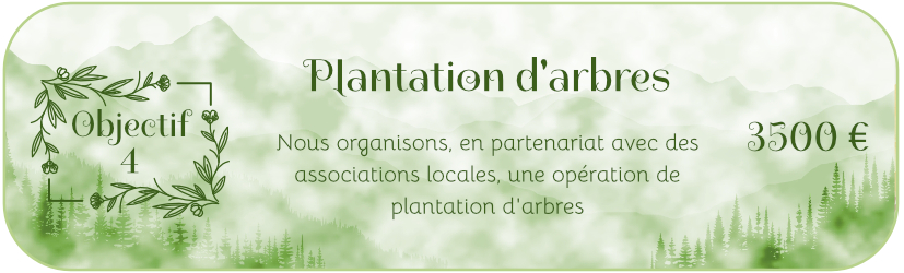 plantation d’arbres en partenariat avec une association