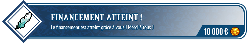 Financement atteint !