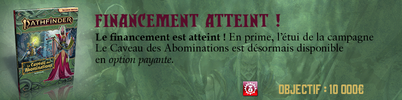 Financement atteint !