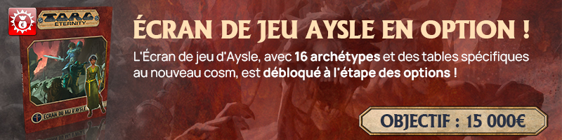 Écran de jeu Aysle en option !