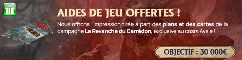 Aides de jeu offertes !