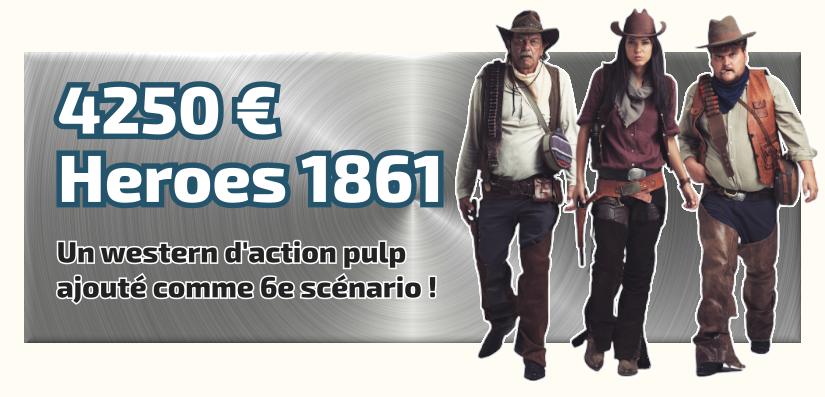 Heroes 1861 - un 6e scénario dans le livre de base