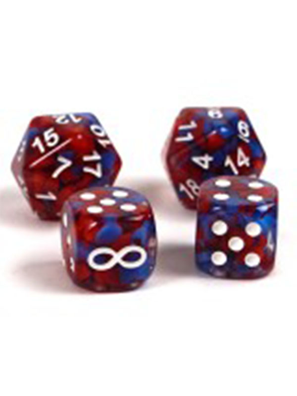 Torg Eternity - Set de dés (2d6 + 2d20)