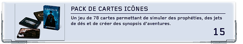 Pack des cartes Icônes de Coriolis