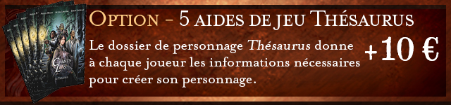 Dossier de personnage Thésaurus