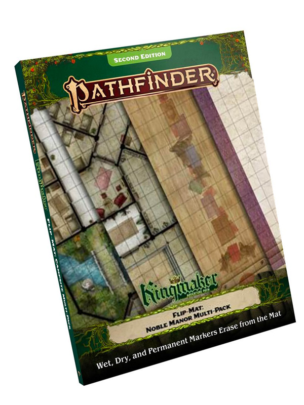 Pathfinder 2 - Kingmaker 10ème anniversaire - Flip-Mat Multi-Pack - Noble Manor + PDF