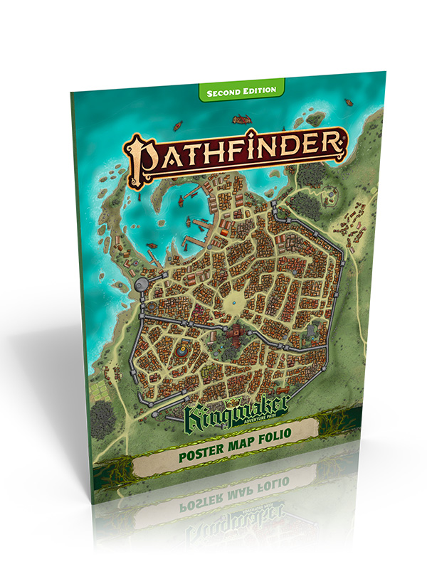Pathfinder 2 - Kingmaker 10ème anniversaire - Poster Map Folio + PDF
