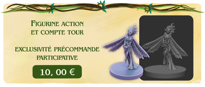 Figurine Stigmérienne  Compte Tour et Actions Exclusivité Précommande participative