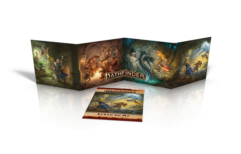 Pathfinder 2 - Ecran du MJ (Paysage) + PDF