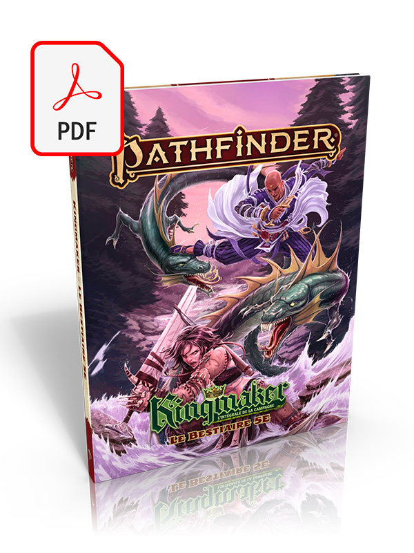Pathfinder 2 - Kingmaker 10ème anniversaire - Le Bestiaire 5E PDF ONLY