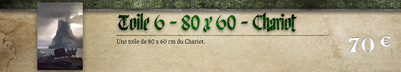 Toile 06 Chariot - 80 x 60