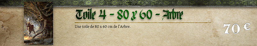 Toile 04 Arbre - 80 x 60