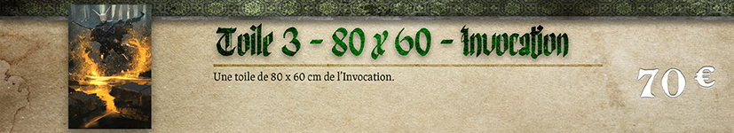 Toile 03 Invocation - 80 x 60