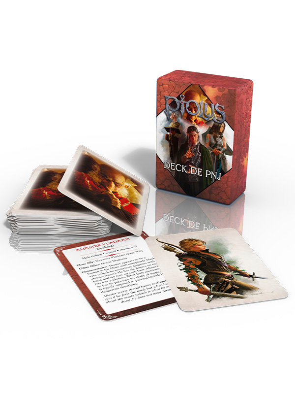 Ptolus, la cité du Pic - Deck de PNJ + PDF